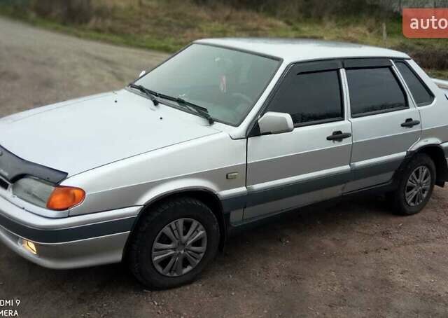 Серый ВАЗ 2115 Самара, объемом двигателя 1.5 л и пробегом 224 тыс. км за 1700 $, фото 3 на Automoto.ua