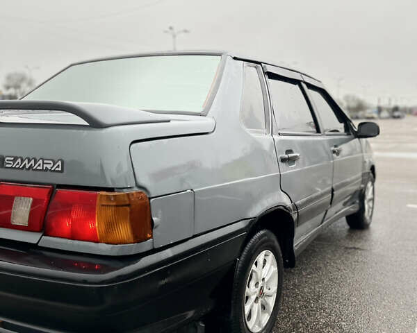 Серый ВАЗ 2115 Самара, объемом двигателя 1.5 л и пробегом 350 тыс. км за 1300 $, фото 12 на Automoto.ua