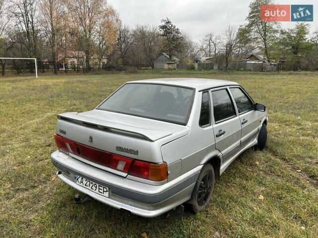 Серый ВАЗ 2115 Самара, объемом двигателя 1.5 л и пробегом 230 тыс. км за 1500 $, фото 3 на Automoto.ua