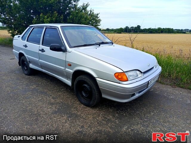 Серый ВАЗ 2115 Самара, объемом двигателя 1.5 л и пробегом 236 тыс. км за 2400 $, фото 3 на Automoto.ua