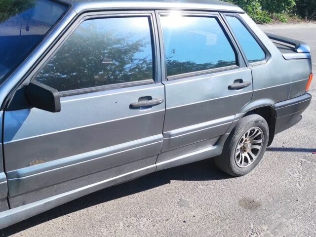 Серый ВАЗ 2115 Самара, объемом двигателя 1.5 л и пробегом 190 тыс. км за 1100 $, фото 5 на Automoto.ua