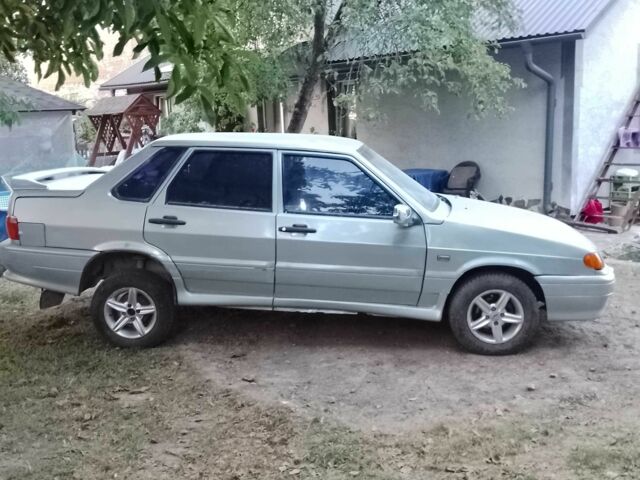 Серый ВАЗ 2115 Самара, объемом двигателя 1.5 л и пробегом 165 тыс. км за 1300 $, фото 2 на Automoto.ua