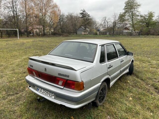 Серый ВАЗ 2115 Самара, объемом двигателя 1.5 л и пробегом 230 тыс. км за 1500 $, фото 4 на Automoto.ua