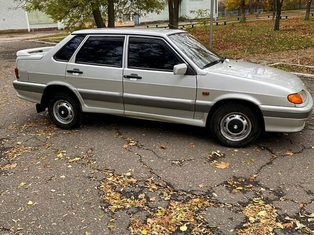 Серый ВАЗ 2115 Самара, объемом двигателя 1.5 л и пробегом 201 тыс. км за 2200 $, фото 2 на Automoto.ua