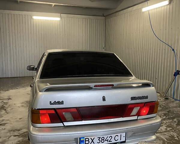 Серый ВАЗ 2115 Самара, объемом двигателя 1.5 л и пробегом 350 тыс. км за 1600 $, фото 1 на Automoto.ua