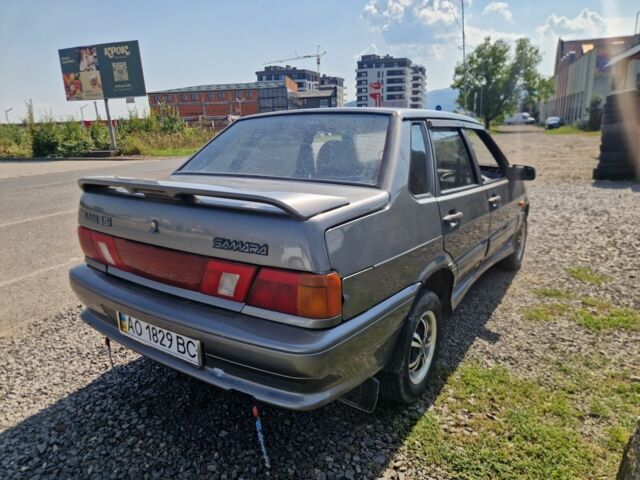 Серый ВАЗ 2115 Самара, объемом двигателя 0 л и пробегом 133 тыс. км за 1300 $, фото 1 на Automoto.ua