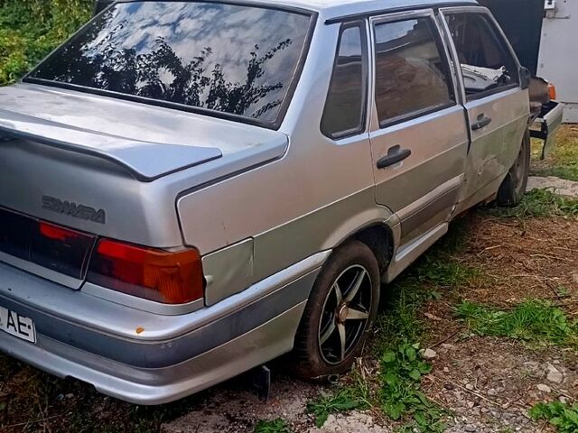 Серый ВАЗ 2115 Самара, объемом двигателя 1.5 л и пробегом 129 тыс. км за 800 $, фото 3 на Automoto.ua