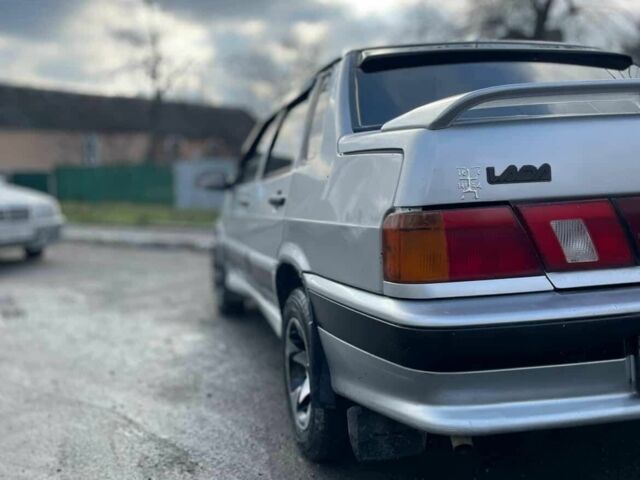 Серый ВАЗ 2115 Самара, объемом двигателя 1.5 л и пробегом 230 тыс. км за 1400 $, фото 3 на Automoto.ua