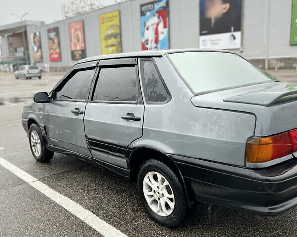 Серый ВАЗ 2115 Самара, объемом двигателя 1.5 л и пробегом 350 тыс. км за 1300 $, фото 6 на Automoto.ua