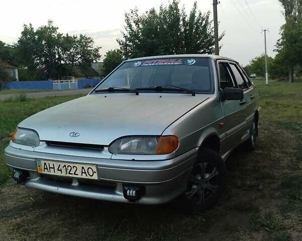 Серый ВАЗ 2115 Самара, объемом двигателя 1.5 л и пробегом 410 тыс. км за 1200 $, фото 6 на Automoto.ua