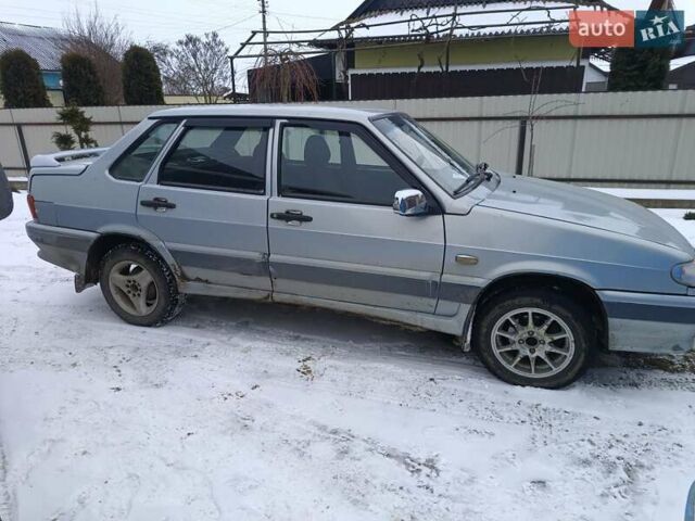 Серый ВАЗ 2115 Самара, объемом двигателя 1.5 л и пробегом 366 тыс. км за 875 $, фото 1 на Automoto.ua