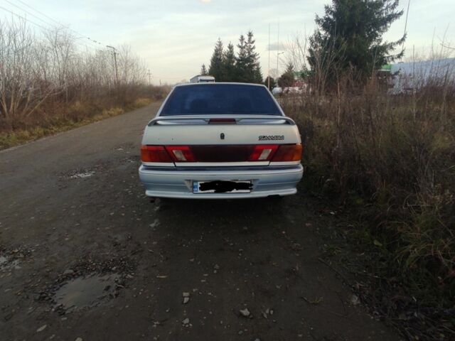 Серый ВАЗ 2115 Самара, объемом двигателя 1.5 л и пробегом 390 тыс. км за 1550 $, фото 1 на Automoto.ua