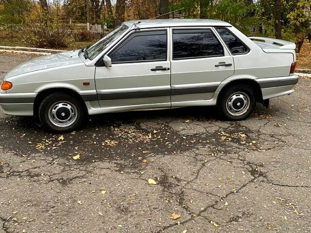 Серый ВАЗ 2115 Самара, объемом двигателя 1.5 л и пробегом 201 тыс. км за 2200 $, фото 1 на Automoto.ua