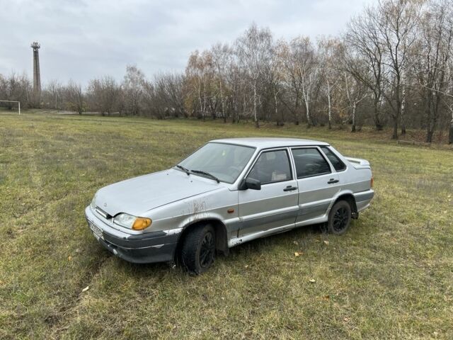 Серый ВАЗ 2115 Самара, объемом двигателя 1.5 л и пробегом 230 тыс. км за 1500 $, фото 1 на Automoto.ua