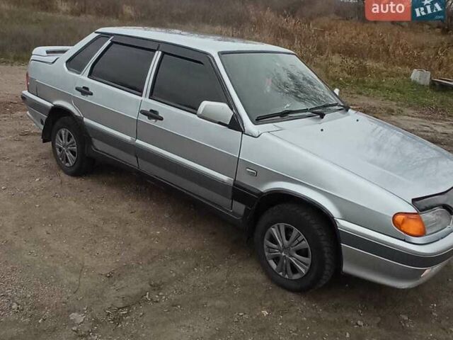 Серый ВАЗ 2115 Самара, объемом двигателя 1.5 л и пробегом 224 тыс. км за 1700 $, фото 1 на Automoto.ua