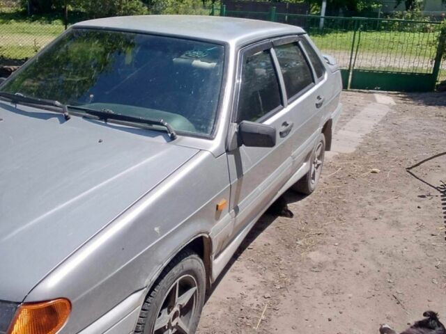 Серый ВАЗ 2115 Самара, объемом двигателя 1.5 л и пробегом 180 тыс. км за 1200 $, фото 3 на Automoto.ua