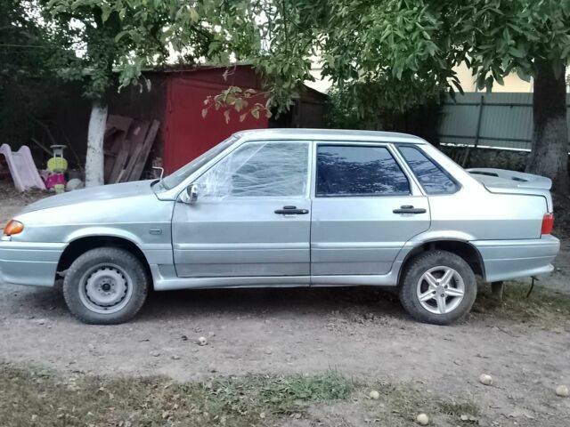 Серый ВАЗ 2115 Самара, объемом двигателя 1.5 л и пробегом 165 тыс. км за 1300 $, фото 4 на Automoto.ua