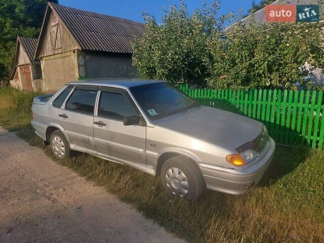 Серый ВАЗ 2115 Самара, объемом двигателя 1.5 л и пробегом 190 тыс. км за 2300 $, фото 2 на Automoto.ua