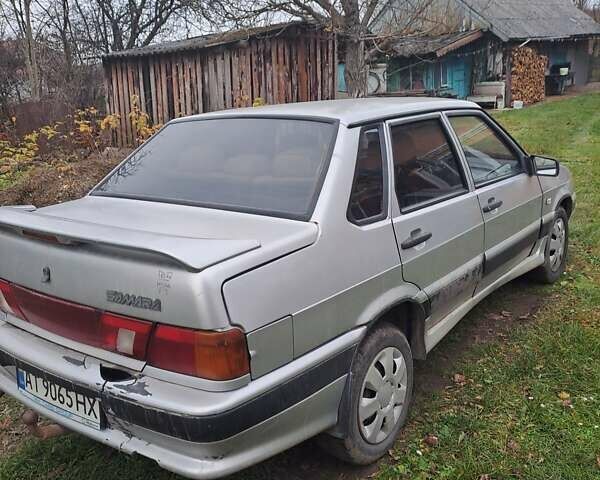 Серый ВАЗ 2115 Самара, объемом двигателя 1.5 л и пробегом 192 тыс. км за 900 $, фото 6 на Automoto.ua