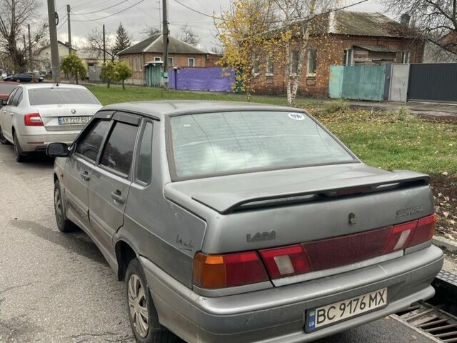 Серый ВАЗ 2115 Самара, объемом двигателя 1.5 л и пробегом 60 тыс. км за 1200 $, фото 4 на Automoto.ua