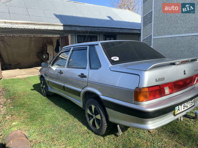 Серый ВАЗ 2115 Самара, объемом двигателя 1.5 л и пробегом 150 тыс. км за 2200 $, фото 3 на Automoto.ua