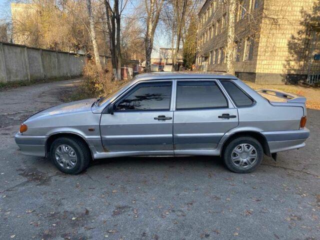 Серый ВАЗ 2115 Самара, объемом двигателя 1.5 л и пробегом 230 тыс. км за 1450 $, фото 2 на Automoto.ua