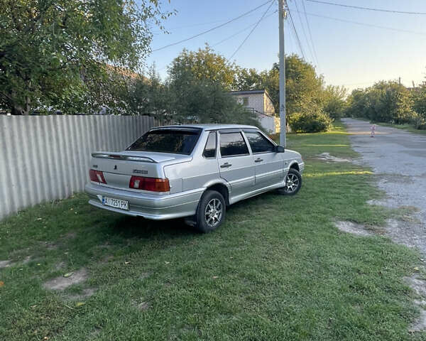 Серый ВАЗ 2115 Самара, объемом двигателя 1.5 л и пробегом 218 тыс. км за 2900 $, фото 2 на Automoto.ua