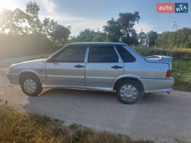 Серый ВАЗ 2115 Самара, объемом двигателя 1.5 л и пробегом 190 тыс. км за 2300 $, фото 4 на Automoto.ua