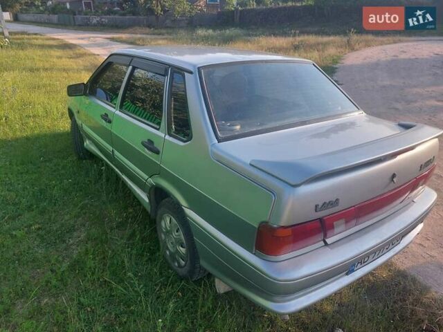 Серый ВАЗ 2115 Самара, объемом двигателя 1.5 л и пробегом 190 тыс. км за 2300 $, фото 8 на Automoto.ua