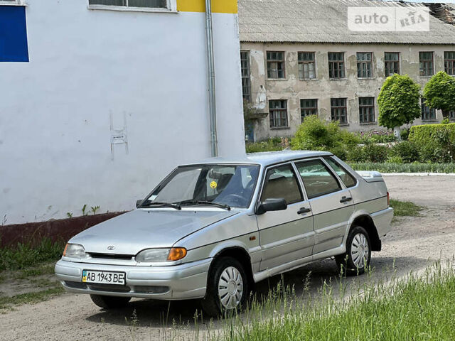 Серый ВАЗ 2115 Самара, объемом двигателя 1.5 л и пробегом 191 тыс. км за 1650 $, фото 2 на Automoto.ua