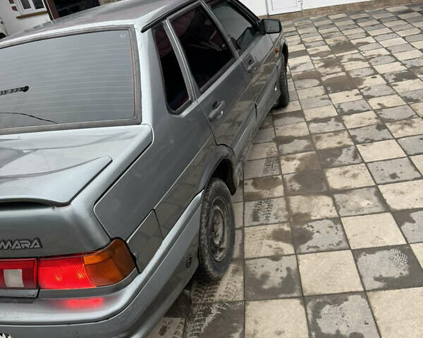 Серый ВАЗ 2115 Самара, объемом двигателя 1.5 л и пробегом 210 тыс. км за 1350 $, фото 4 на Automoto.ua