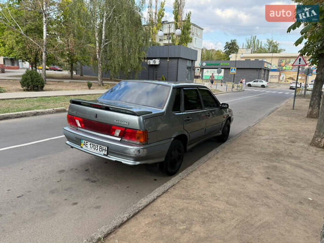 Серый ВАЗ 2115 Самара, объемом двигателя 1.49 л и пробегом 110 тыс. км за 2900 $, фото 3 на Automoto.ua