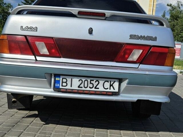 Серый ВАЗ 2115 Самара, объемом двигателя 1.5 л и пробегом 250 тыс. км за 1950 $, фото 3 на Automoto.ua