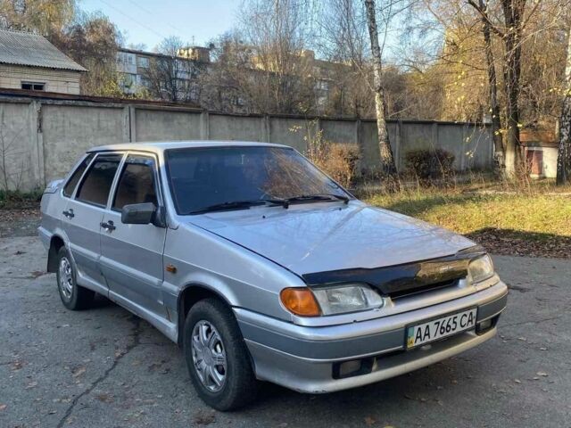 Серый ВАЗ 2115 Самара, объемом двигателя 1.5 л и пробегом 230 тыс. км за 1450 $, фото 1 на Automoto.ua