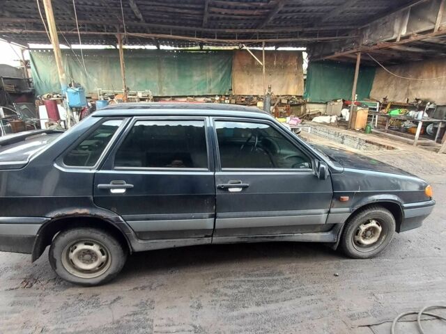 Серый ВАЗ 2115 Самара, объемом двигателя 1.5 л и пробегом 213 тыс. км за 900 $, фото 1 на Automoto.ua