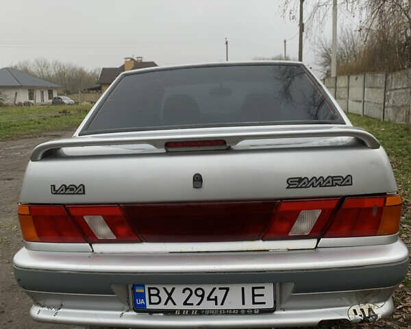 Сірий ВАЗ 2115 Самара, об'ємом двигуна 1.6 л та пробігом 210 тис. км за 1250 $, фото 5 на Automoto.ua