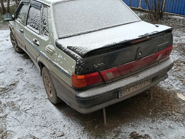 Серый ВАЗ 2115 Самара, объемом двигателя 1.5 л и пробегом 220 тыс. км за 1184 $, фото 3 на Automoto.ua