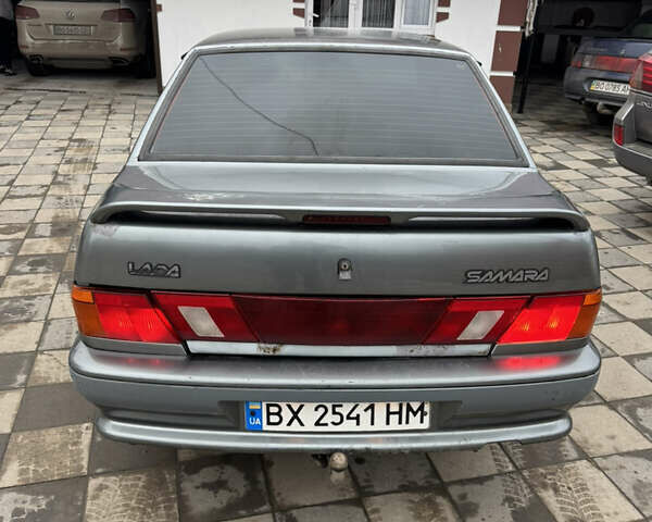 Серый ВАЗ 2115 Самара, объемом двигателя 1.5 л и пробегом 210 тыс. км за 1350 $, фото 3 на Automoto.ua