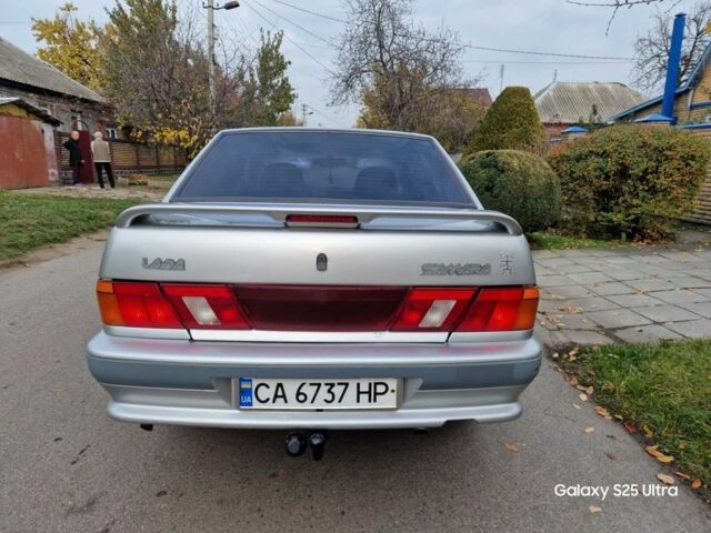 Серый ВАЗ 2115 Самара, объемом двигателя 1.5 л и пробегом 170 тыс. км за 1890 $, фото 6 на Automoto.ua