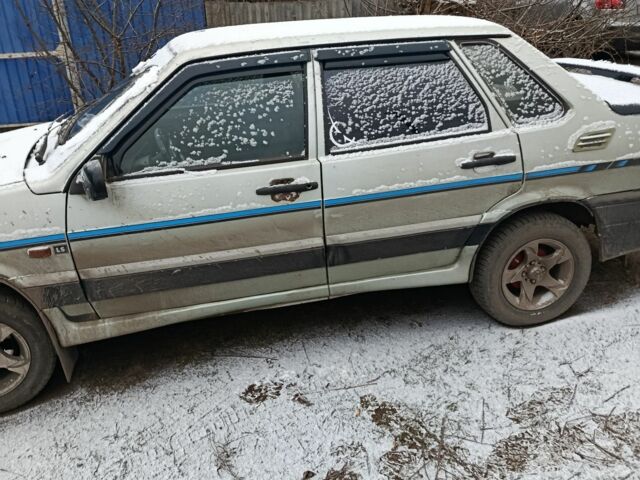 Серый ВАЗ 2115 Самара, объемом двигателя 1.5 л и пробегом 220 тыс. км за 1184 $, фото 1 на Automoto.ua