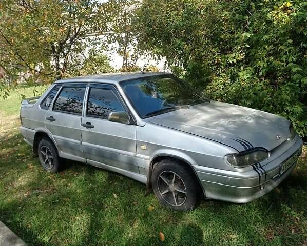 Серый ВАЗ 2115 Самара, объемом двигателя 1.5 л и пробегом 280 тыс. км за 2300 $, фото 2 на Automoto.ua