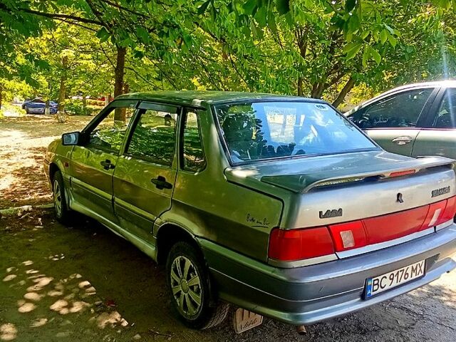 Серый ВАЗ 2115 Самара, объемом двигателя 1.5 л и пробегом 45 тыс. км за 1250 $, фото 1 на Automoto.ua