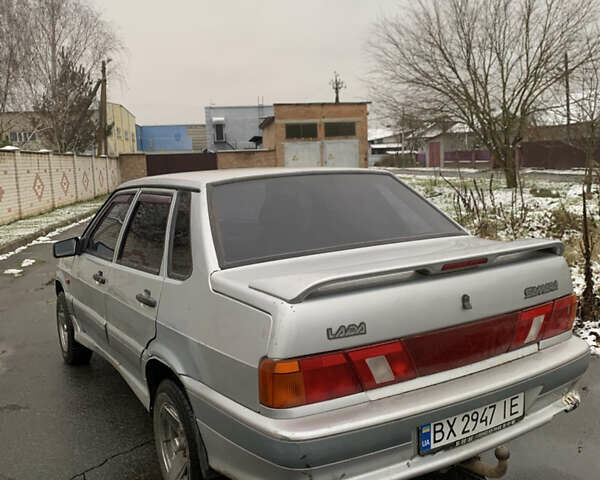 Серый ВАЗ 2115 Самара, объемом двигателя 1.5 л и пробегом 210 тыс. км за 1500 $, фото 2 на Automoto.ua