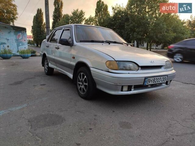 Серый ВАЗ 2115 Самара, объемом двигателя 1.5 л и пробегом 269 тыс. км за 1900 $, фото 1 на Automoto.ua