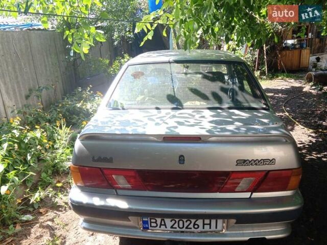 Серый ВАЗ 2115 Самара, объемом двигателя 1.5 л и пробегом 95 тыс. км за 2500 $, фото 3 на Automoto.ua