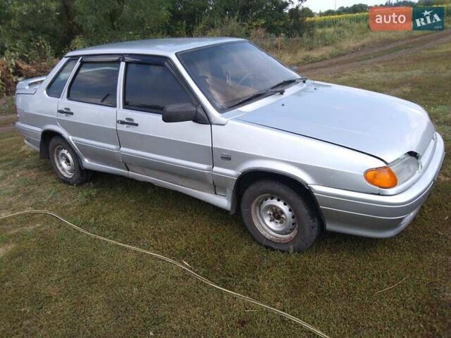Серый ВАЗ 2115 Самара, объемом двигателя 1.5 л и пробегом 120 тыс. км за 1800 $, фото 3 на Automoto.ua