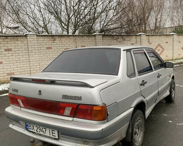 Серый ВАЗ 2115 Самара, объемом двигателя 1.5 л и пробегом 210 тыс. км за 1500 $, фото 4 на Automoto.ua