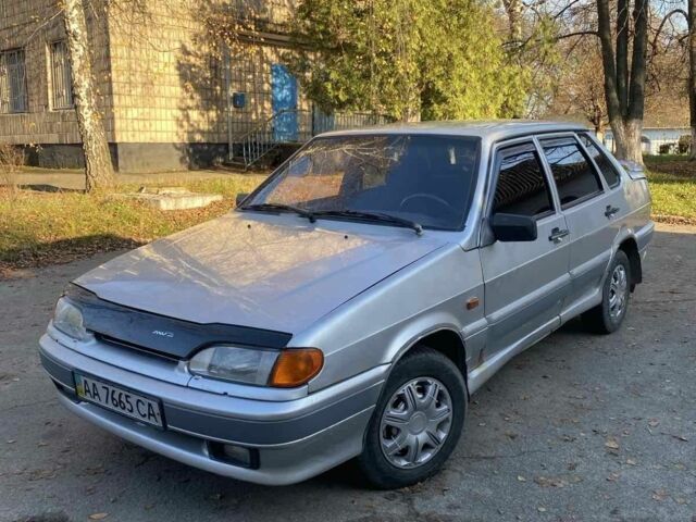Серый ВАЗ 2115 Самара, объемом двигателя 1.5 л и пробегом 230 тыс. км за 1450 $, фото 4 на Automoto.ua