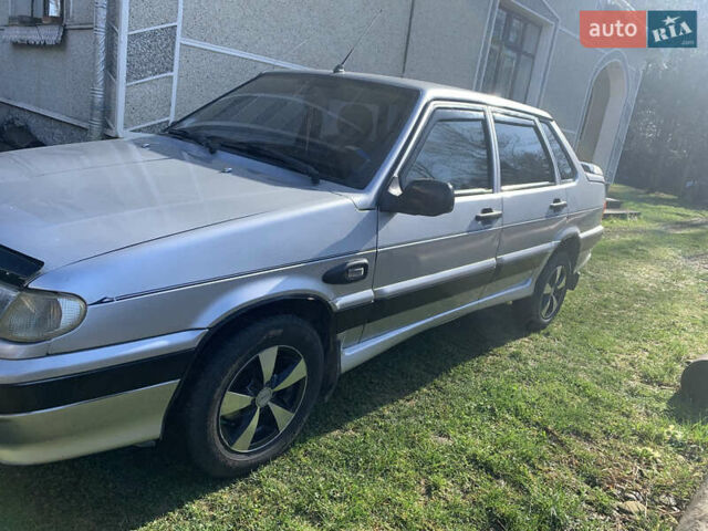 Серый ВАЗ 2115 Самара, объемом двигателя 1.5 л и пробегом 150 тыс. км за 2200 $, фото 4 на Automoto.ua