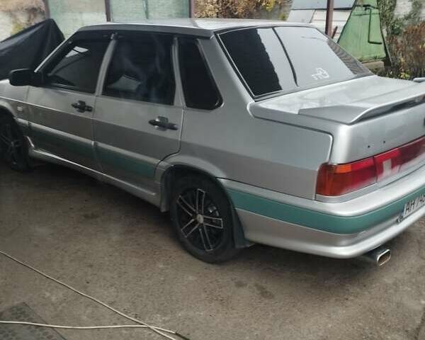 Серый ВАЗ 2115 Самара, объемом двигателя 1.5 л и пробегом 200 тыс. км за 2700 $, фото 4 на Automoto.ua